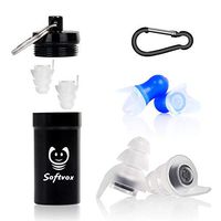 Ear Plugs for Sleeping, Noise Reduction Ear Plugs for Snoring, Working, Airplane and Lound Event(Black)
