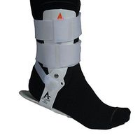 Active Ankle T1, White, Small Rigid Ankle Brace For Injured Ankle Protection and Sprain Support