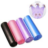 Garbage Bags, Sadocom Colorful 120 PCS Kitchen Trash Bag Extra Strong Rubbish Bags for Kitchen Toilet Office Daily Supplies Garbage Bins Bags 4 Gallon