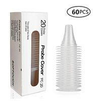 [60PC]Ear Thermometer Covers Lens Filters Refill Caps for All Braun ThermoScan Models, Disposable for Braun Thermoscan for Digital Thermometers Sleeve