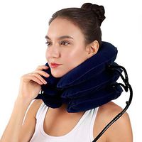 Cervical Neck Traction Device - FDA Approved Inflatable & Adjustable USA Designed Neck Support - Comfortable at Home Traction for Neck Pain Relief