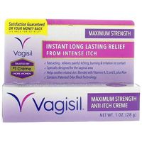 Vagisil Medicated Anti-Itch Creme Maximum Strength - 1oz, Pack of 6