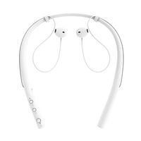 TechCode in Ear Headphones for Samsung S9 Best Sports Earphones Wireless Bluetooth Stereo Magnetic Earbuds Neckband Sweatproof Headsets w/Mic Hands-Free for Bluetooth iOS/Android Phones(White)