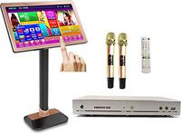 4TB HDD 87K,Chinese (Mandarin,Taiwanese,Cantonese),English Songs,22''Touch Screen Karaoke Player,Microphone Port,ECHO Mixing, Cloud Download,Remote Controller,Free Microphone Include, 觸摸屏，卡拉OK 播放器