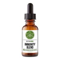 Max Pure Herbal Immunity Blend - Cleansing Colloidal Silver - Natures Secret Remedy - Used to Fight Viruses & Bacteria for Centuries - 40 PPM Nano Colloidal Silver - Premium Colloidal Silver Liquid