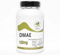 DMAE 100mg ~ 100 Capsules - No Additives ~ Naturetition Supplements