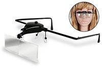 Eyelash Extension Supplies - MAGNIFIER GLASSES - LED LIGHT - For Applying Eyelashes, Eyebrow Treading, or Esthetician Close Up Work