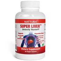 Super Liver - for Liver Health, Detoxification and Regeneration (with Milk Thistle Extract, R-Alpha Lipoic Acid, Inositol, N-Acetyl L-Cysteine, Selenium) 60 Veggie Caps (1 Bottle (60 Capsules))
