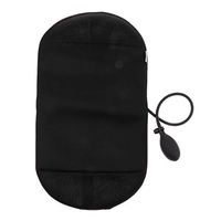 dailymall Lumbar Back Support Cushion Pillow Align Spine Lower Back Pain F Office Home - Black