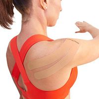 SpiderTech PowerStrips - Kinesiology Tape Precut Y Strips (10 pack) - Beige