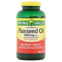 Spring Valley - Flaxseed Oil 1200 mg, 200 Softgels