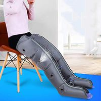 Hmlopx Air Compression Leg Massager for Foot and Calf Circulation Massage for Foot Electric Circulation Calf Arms Wraps to Relieve Foot Fatigue