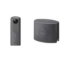 Ricoh Theta V 4k 360 Spherical Camera with Lens Cap TL-1 for Theta V, Theta S & Theta SC 360 Spherical Digital Cameras