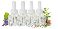 (4 Pack) Clary Sage & Lavender Blend Plug in Refill - Fits Air Wick Scented Oil Warmers