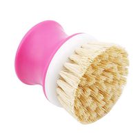 GUAngqi Cute Small Bowl Washing Brush Kitchen Cleaning Wash Tool Pan Dish Bowl Palm Brush Scrubber Cleaning,Pink,Coir