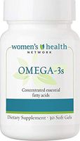 Omega-3's Natural Fish Oil Capsules with Concentrated EPA and DHA, Lemon-Rosemary Flavor - 30 Soft Gels