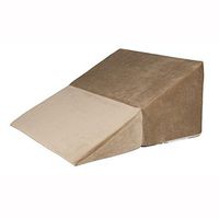 PCP Foldable Bed Wedge with Foam, Beige, 12 Inch