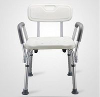 The Old Man Bath Chair Stool Anti-Skid Backrest Armrest Pregnant Women Bathroom Wash The Stool Shower Chair -by TIANTA