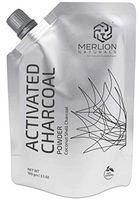 Activated Charcoal Powder by Merlion Naturals | Coconut Shell Charcoal | 100gm/ 3.5OZ | 100% Pure and Natural