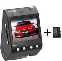 Dash Cam 1296P FHD Ultra HD 2 Inches LCD Screen Car Recorder 170 Degree Wide Angle 6-Lane Lens Dashboard Camera Loop Recording Motion Detection Video Images Monitor with 32GB Card