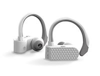 808 EarCanz Tru Sport Wireless Bluetooth Earbuds - White