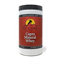 Mt. Capra - Capra Mineral Whey, 720 grams Powder Goat Milk Minerals and Electrolytes From Grass-Fed Pacific Northwest Goats Bio-Organic Potassium, Calcium, Phosphorus, Magnesium Supplement Complex
