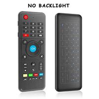 Calvas H1 Remote Control 2.4GHz Wireless Air mouse With Backlit Keyboard Full Touchpad PC for Android tv box X96 tx3 IR Learning pk mx3 - (Color: White)