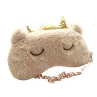 perfectCOCO Cute Sleep Masks Eye Cover Eyeshade for Girls Women Kids, Cartoon Animal Sleeping Mask Travel Nap Night Sleeping (1pc, E)