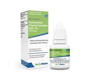 Clotrimazole, AF Antifungal Athletes Foot Topical Solution 1 Percent (Generic Lotrimin) - 10 Ml (Pack of 2) by Clotrimazole