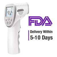 Digital Infrared Forehead Thermometer for Adults Baby Kids, Non-Contact Forehead and Ear Thermometer for Fever, FDA Approved, Support Fahrenheit