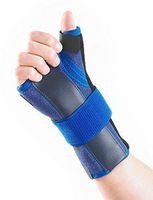 Neo G Wrist and Thumb Brace, Stabilized - Spica Support for Carpal Tunnel Syndrome, Arthritis, Tendonitis, Joint Pain - Adjustable Compression - Class 1 Medical Device - One Size - Right - Blue