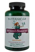 Vitanica, Women's Symmetry, High Potency Daily Multivitamin, Vegan, 180 Capsules