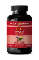 Hair Growth Men Vitamins - DHT Blocker Hair Complex - for Men and Women - Support Healthy Hair Growth - zinc Supplement Hair Skin - 1 Bottle 60 Coated Tablets