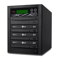 Bestduplicator BD-LG-3T 3 Target 24x SATA DVD Duplicator with Built-in LG Burner (1 to 3)
