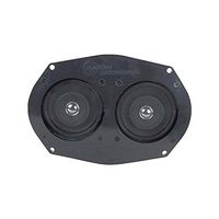 MACs Auto Parts 66-12142 - Thunderbird 6" x 9" Dash Mounted Dual Front Radio Speaker Assembly, 80 Watts
