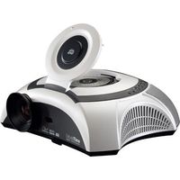 Optoma DV10 MovieTime Home Theater DLP Projector With Built-In DVD Player