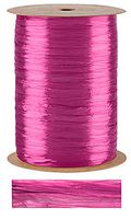 Fuchsia Pearlized Raffia - 100 Yds Per Roll - Pack of 5