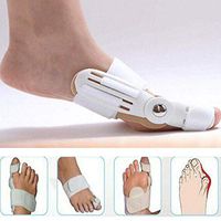 HAIHF Toe Splint Straightener Bandage Separators Wrap Brace Original Gel Toe Spacers Stretchers Straightener Protectors for Men Women Stop Foot Pain