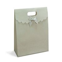 White Tab Top Tent Boxes Bags | Quantity: 100 | Width: 7 1/2" Gusset - 3 1/4"
