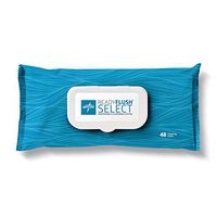 Medline ReadyFlush Biodegradable Flushable Personal Cleansing Wipes, Scented (1 Pack)