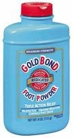 Gold Bond Foot Powder Medicated 4 oz. Pack of 6