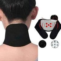 SUPRIQLO Support Self Protection Cervical Vertebra Spontaneous Heating Guard Neck Strap Traction Equipment