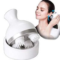 MEISHENG Electric Head Massager,Wireless Scalp Massager,Prevent Hair Loss Body Deep Tissue Kneading Vibrating Health Care