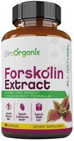 Slim Organix Forskolin- Maximum Strength Fat Burner- 100% Natural, Pure, Potent Ingredients(Best Coleus Forskohlii on The Market) - Safe Weight Loss Supplement for Women & Men- 30 Capsules