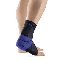 Bauerfeind - AchilloTrain - Achilles Tendon Support - Breathable Knit Ankle Brace for Targeted Relief of Achilles Tendon Without Limiting Mobility - Left Foot - Size 5 - Color Black