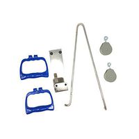 PCP Over Door Pulley Exerciser Senior Living Upper Body Arm Conditioning Set, Chrome