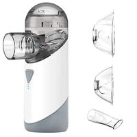 Mini Handheld Refinement Cool Mist System Cough Medicine Can Be Added,Adults and Kids Use Home and Travel Daily with 2 Mask