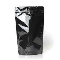 Black Mylar-Foil Stand Up Pouches (Pack of 100)