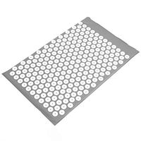 Acupressure mat Fitness Yoga Acupressure Pad Pilates Yoga Mat Bed Massager Nail Pads Relieve Stress Pain Home Exercises Multi-Color Optional (Color : C)