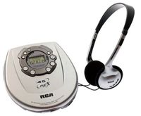 RCA RP2365 Slim-Design Portable CD Player with Car Kit
